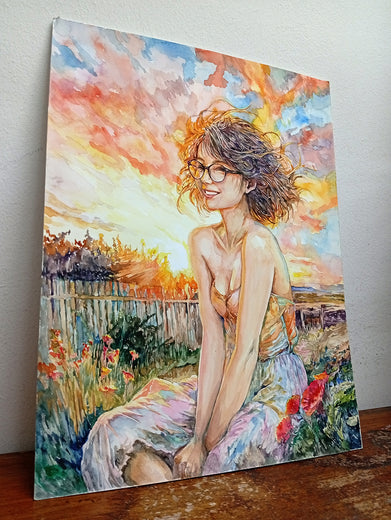 One Breezy Evening by Pang Saw Wee |  Context View of Artwork 