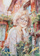 Original art for sale at UGallery.com | Rusty Smile #1 by Pang Saw Wee | $650 | watercolor painting | 16.5' h x 11.7' w | thumbnail 1