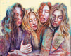 Original art for sale at UGallery.com | Cuori Connessi by Paola Ruggiero | $7,150 | acrylic painting | 47' h x 59' w | thumbnail 1