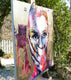 Original art for sale at UGallery.com | Silence by Paola Ruggiero | $5,400 | acrylic painting | 39' h x 39' w | thumbnail 2