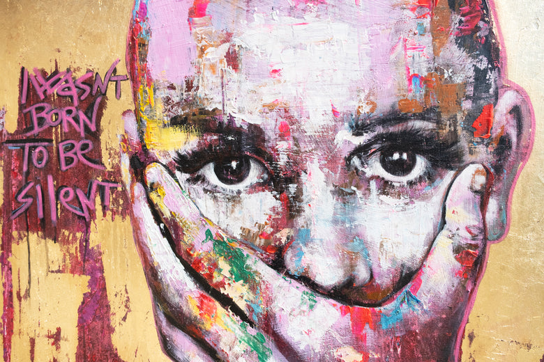 Silence by Paola Ruggiero |   Closeup View of Artwork 