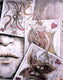 Original art for sale at UGallery.com | Triade di Cuori by Paola Ruggiero | $7,150 | acrylic painting | 47' h x 59' w | thumbnail 4