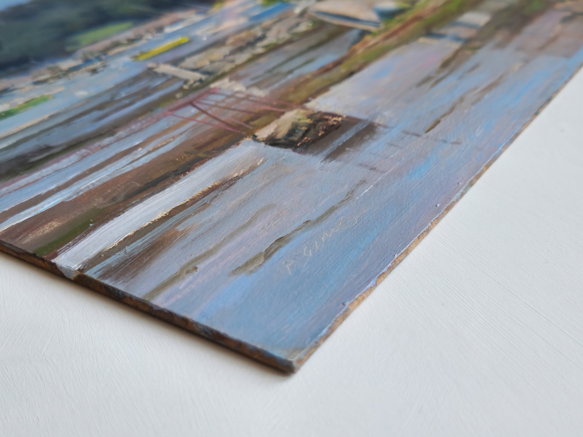 Route de Badel (Brittany) by Pascal Giroud oil painting UGallery