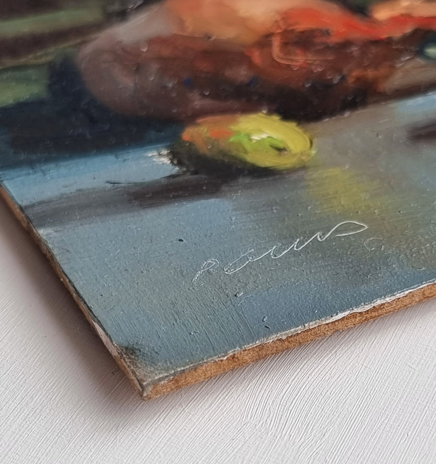 Tresse D’Ail by Pascal Giroud |  Side View of Artwork 