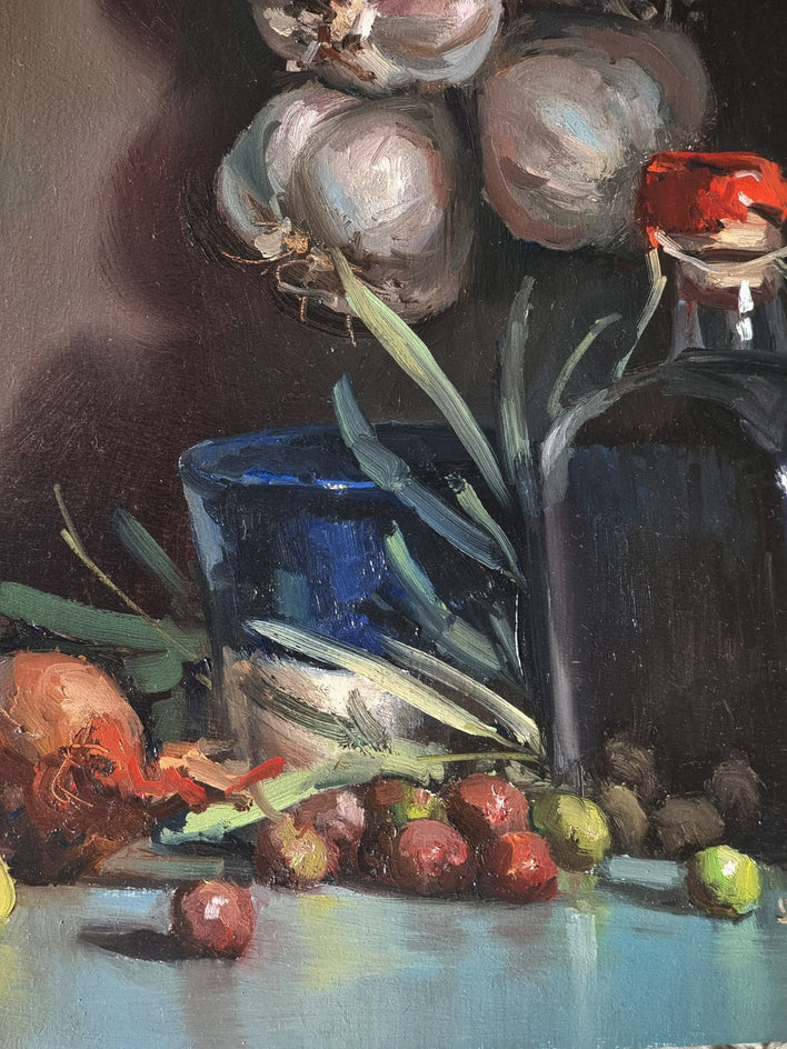 Tresse D’Ail by Pascal Giroud |  Closeup View of Artwork 