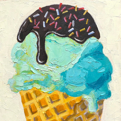 Ice Cream Cone by Pat Doherty | Artwork Main Image