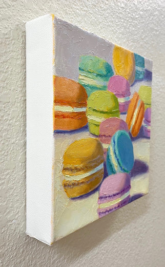 Macaron by Pat Doherty |  Side View of Artwork 