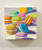 Original art for sale at UGallery.com | Macaron by Pat Doherty | $400 | oil painting | 8' h x 8' w | thumbnail 3