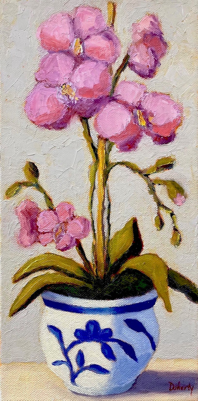 Pink Orchid by Pat Doherty | Artwork Main Image
