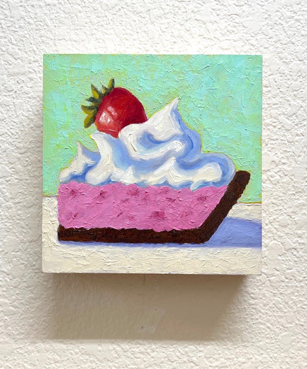 Strawberry Mousse Pie by Pat Doherty |  Context View of Artwork 