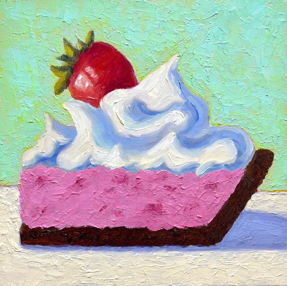 Strawberry Mousse Pie by Pat Doherty |  Artwork Main Image 