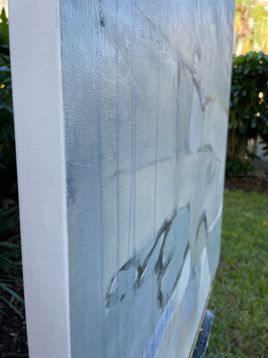 Daydream 1 by Pat Forbes |  Side View of Artwork 