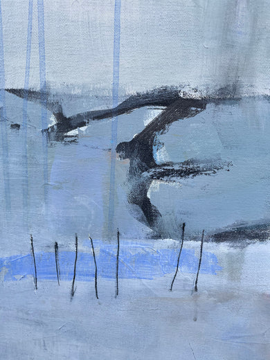 Daydream 1 by Pat Forbes |   Closeup View of Artwork 