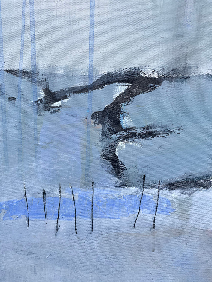 Daydream 1 by Pat Forbes |  Closeup View of Artwork 