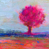 Original art for sale at UGallery.com | The Lonely Tree by Patrick O'Boyle | $750 | acrylic painting | 24' h x 24' w | thumbnail 4