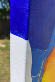 Original art for sale at UGallery.com | Abstract Collage Series #4 by Patrick O'Boyle | $325 | mixed media artwork | 12' h x 12' w | thumbnail 2