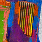 Original art for sale at UGallery.com | Abstract Collage Series #4 by Patrick O'Boyle | $325 | mixed media artwork | 12' h x 12' w | thumbnail 4