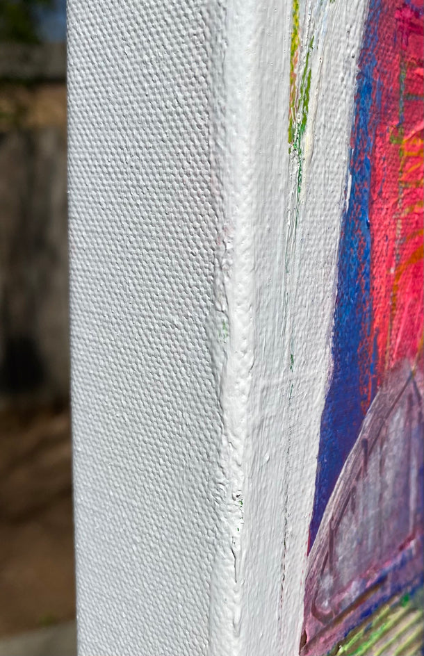 Aerial Landscape with Bright Blue by Patrick O