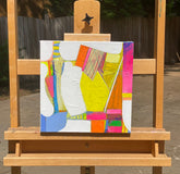 Original art for sale at UGallery.com | Circus Tents by Patrick O'Boyle | $250 | mixed media artwork | 10' h x 10' w | thumbnail 3