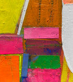 Original art for sale at UGallery.com | Circus Tents by Patrick O'Boyle | $250 | mixed media artwork | 10' h x 10' w | thumbnail 4