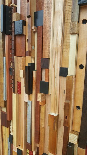 False Self Seeking Compensation by Heather Patterson |  Side View of Artwork 