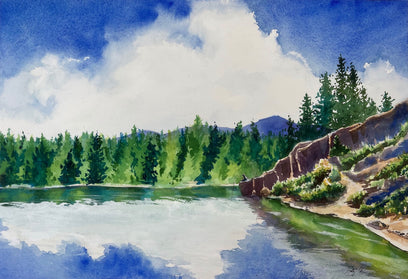 Lake Erwin by Patty Phan | Artwork Main Image