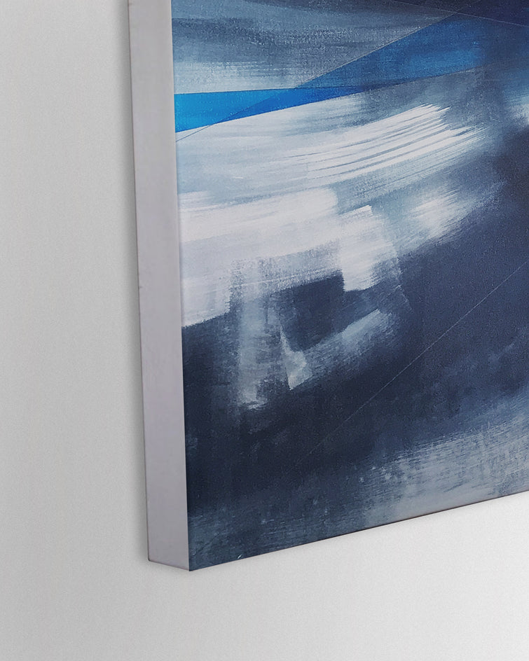 Abstract Landscape #63 by Paul Kirley |  Side View of Artwork 