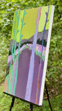 Original art for sale at UGallery.com | Long Walk Home by Peg Belcastro | $1,100 | acrylic painting | 36' h x 24' w | thumbnail 2