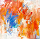 Original art for sale at UGallery.com | Sunrise at the Beach by Peg Belcastro | $1,675 | acrylic painting | 40' h x 40' w | thumbnail 1
