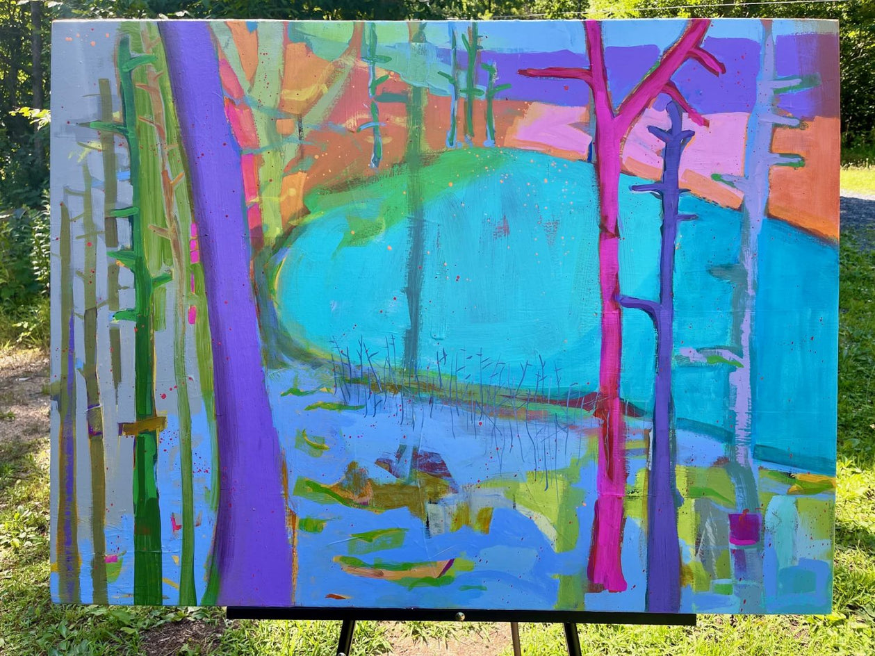 Wetlands by Peg Belcastro |  Context View of Artwork 