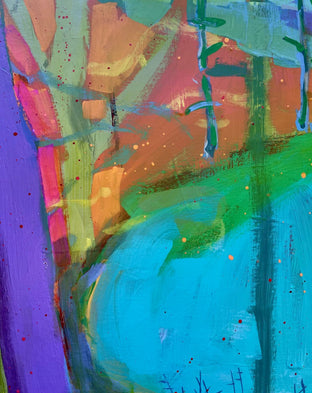 Wetlands by Peg Belcastro |   Closeup View of Artwork 