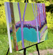 Original art for sale at UGallery.com | Abiding Endurance by Peg Belcastro | $1,100 | mixed media artwork | 24' h x 36' w | thumbnail 2
