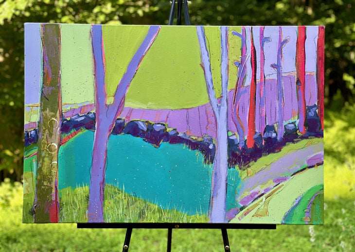 Abiding Endurance by Peg Belcastro |  Context View of Artwork 