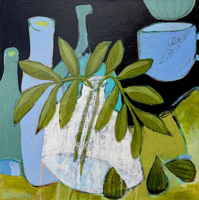 Ferns and Figs by Peg Belcastro | Artwork Main Image