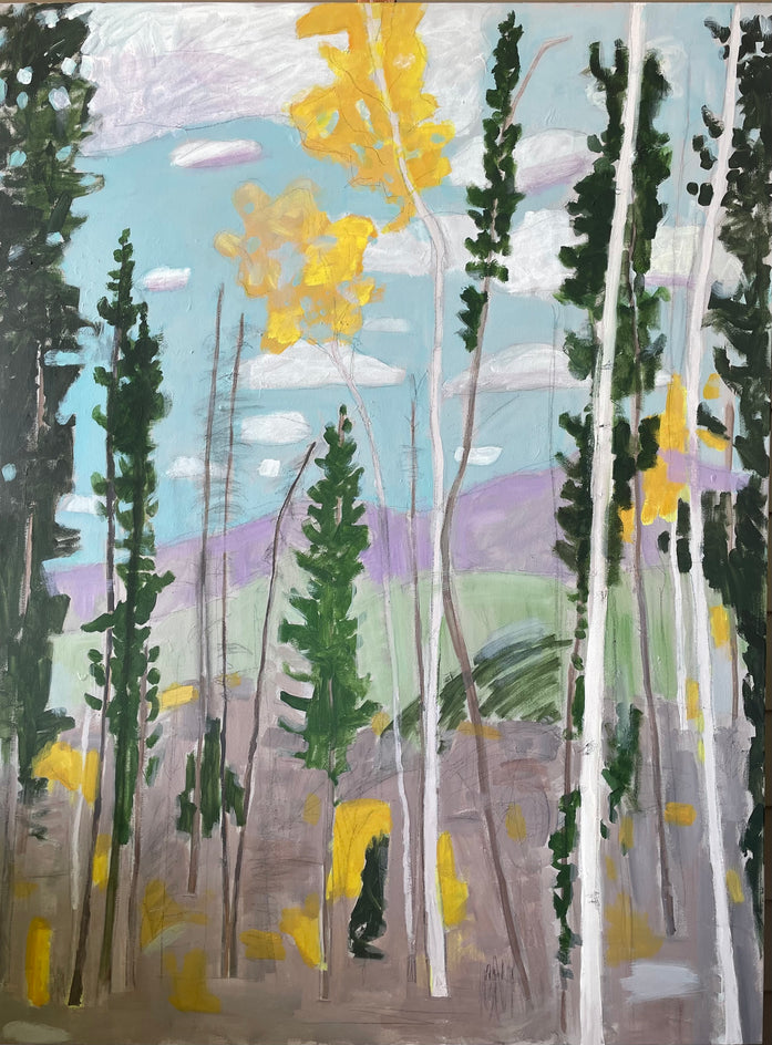 In a Mountain Forest by Phyllis Anderson |  Artwork Main Image 