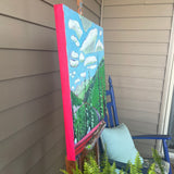 Original art for sale at UGallery.com | On Berthoud Pass No. 11 by Phyllis Anderson | $700 | acrylic painting | 24' h x 24' w | thumbnail 2