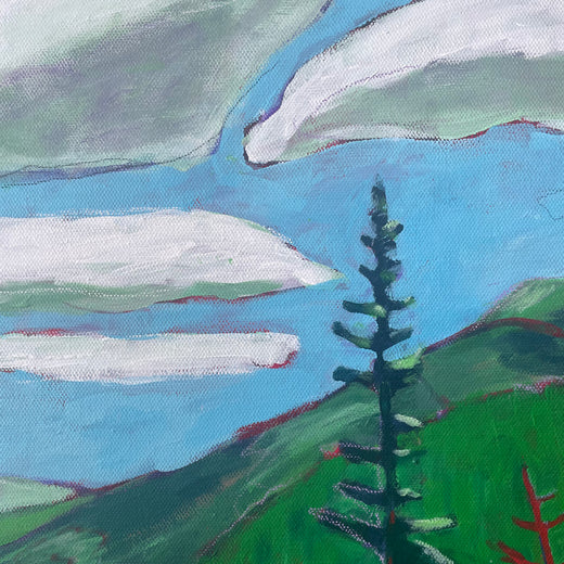 On Berthoud Pass No. 11 by Phyllis Anderson |   Closeup View of Artwork 