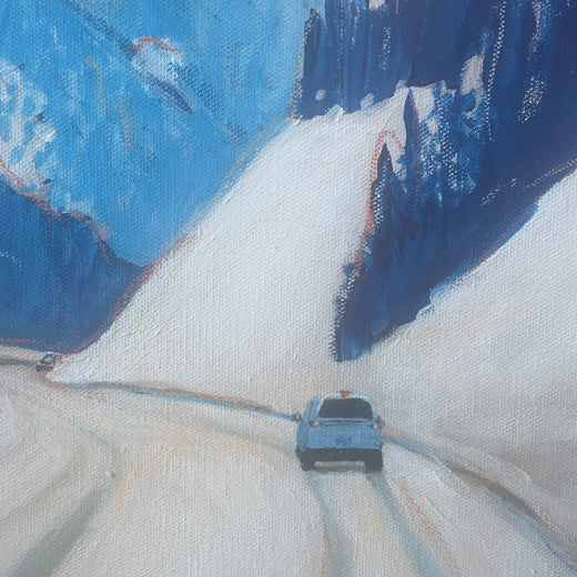 On Berthoud Pass No. 8 by Phyllis Anderson |   Closeup View of Artwork 