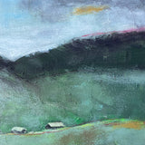 Original art for sale at UGallery.com | Ranch Road Near Cimarron by Phyllis Anderson | $700 | acrylic painting | 24' h x 24' w | thumbnail 4