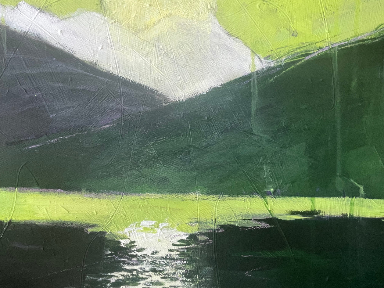 The Revelation by Phyllis Anderson |  Closeup View of Artwork 