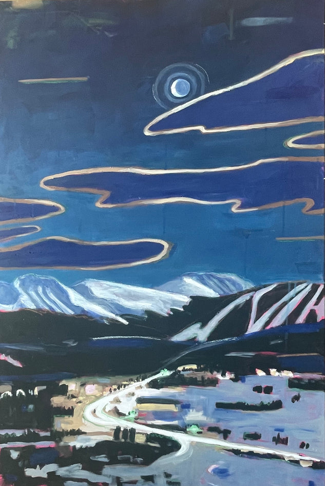 Winter Park Nocturne by Phyllis Anderson |  Artwork Main Image 