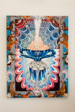 Original art for sale at UGallery.com | Ace of Cups I by Rachel Srinivasan | $2,700 | oil painting | 48' h x 36' w | thumbnail 3
