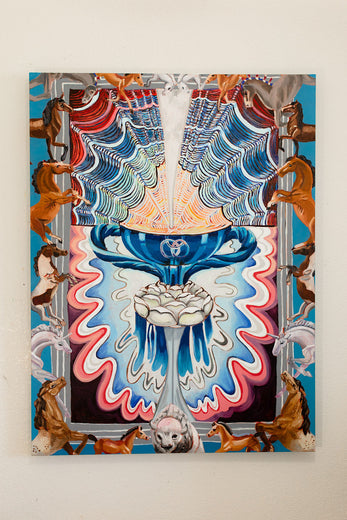 Ace of Cups I by Rachel Srinivasan |  Context View of Artwork 