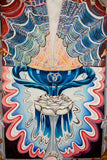 Original art for sale at UGallery.com | Ace of Cups I by Rachel Srinivasan | $2,700 | oil painting | 48' h x 36' w | thumbnail 4