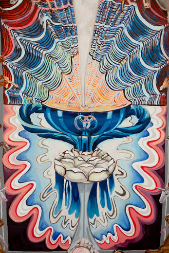 Ace of Cups I by Rachel Srinivasan |   Closeup View of Artwork 