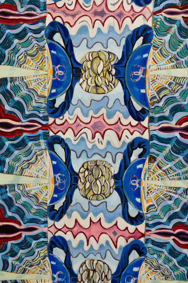 Eight of Cups by Rachel Srinivasan |  Closeup View of Artwork 