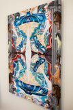 Original art for sale at UGallery.com | Six of Cups by Rachel Srinivasan | $2,700 | oil painting | 48' h x 36' w | thumbnail 2