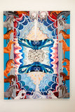 Original art for sale at UGallery.com | Two of Cups I by Rachel Srinivasan | $2,700 | oil painting | 48' h x 36' w | thumbnail 3