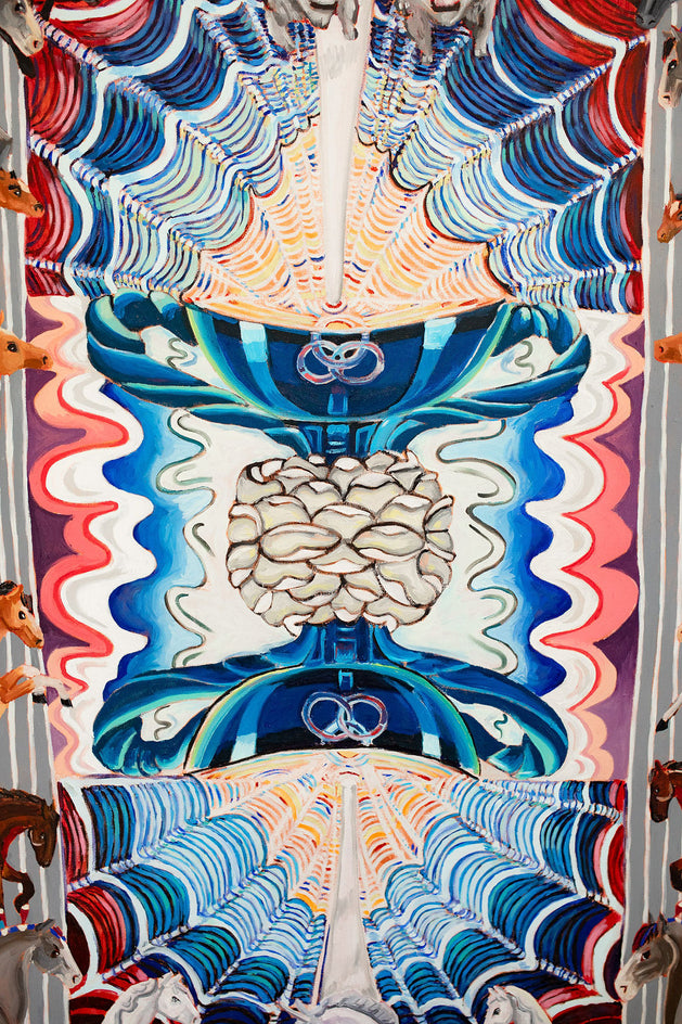 Two of Cups I by Rachel Srinivasan |  Closeup View of Artwork 