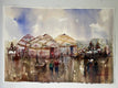Original art for sale at UGallery.com | Nomads by Rashid Kulbatyrov | $1,175 | watercolor painting | 18.8' h x 27.5' w | thumbnail 2